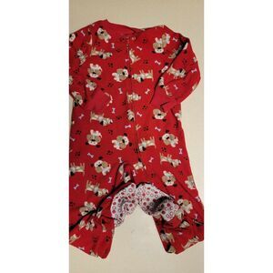 Feet PJ's Jumping Bean size 2T Baby Feet and Zipper